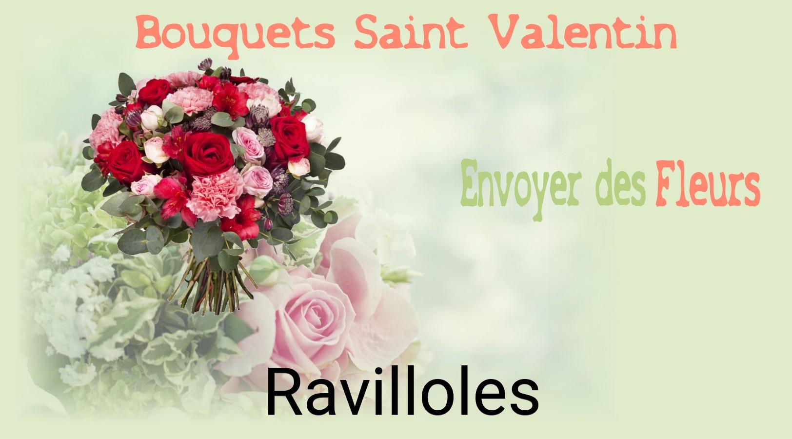 Roses de Saint-Valentin livrées à Ravilloles