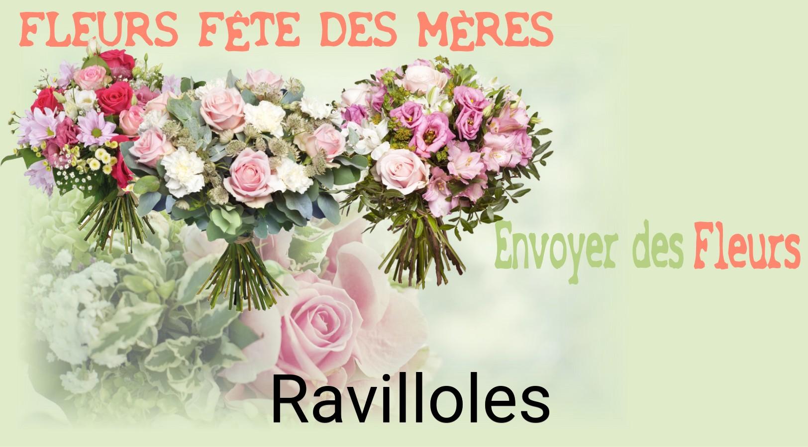 Bouquet de Fête des Mères livré à Ravilloles